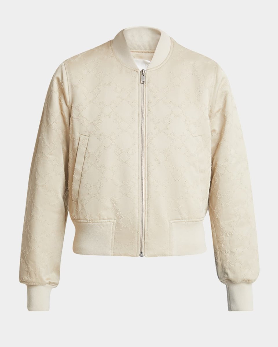 4G Jacquard Varsity Jacket